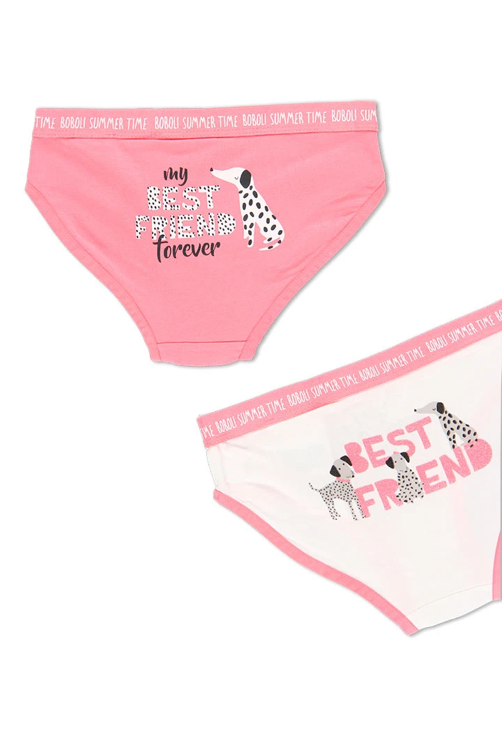Pack de 3 culottes maille pour fille