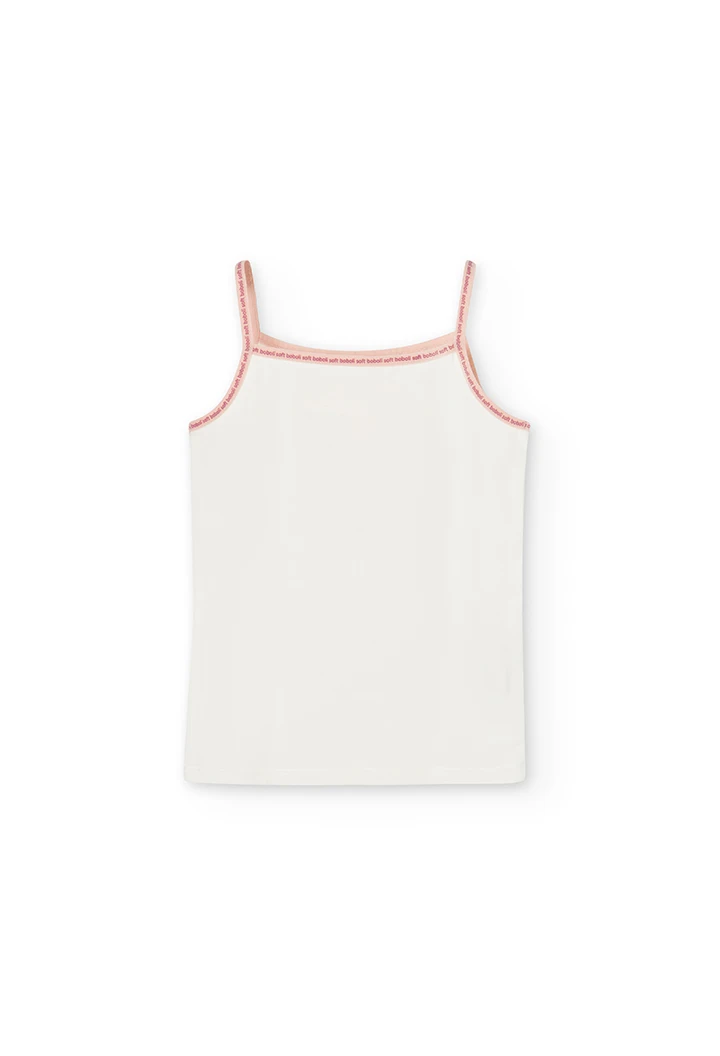 Pack de 2 t-Shirts à bretelles pour fille