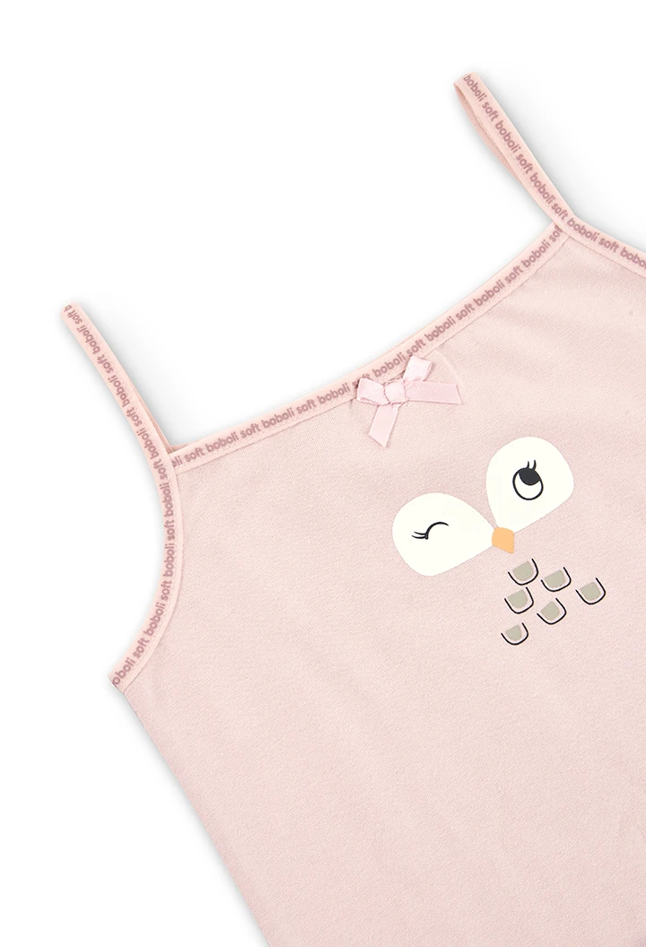 Pack de 2 t-Shirts à bretelles pour fille