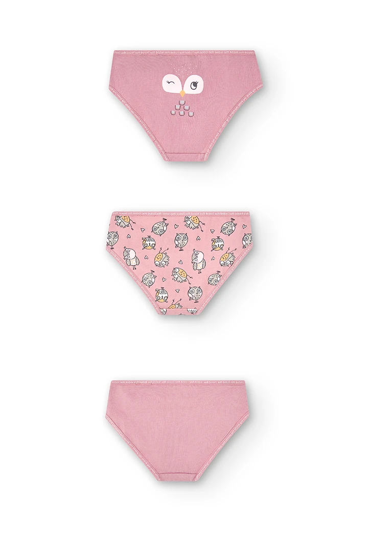 Pack de 3 culottes pour fille