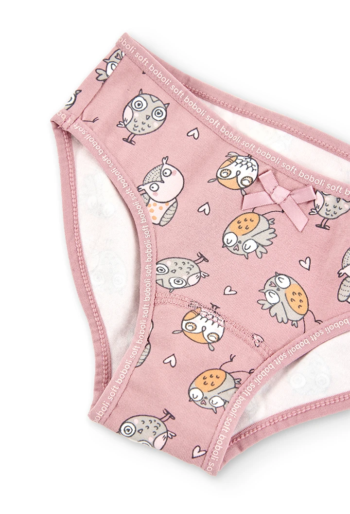 Pack de 3 culottes pour fille