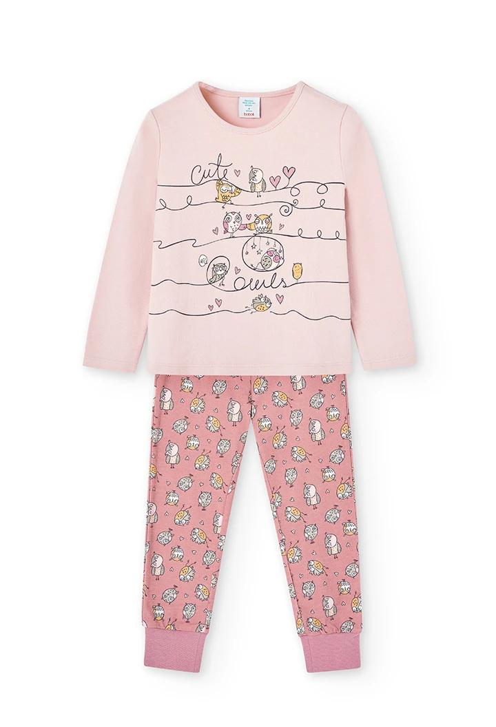 Pyjama "hibou" pour fille