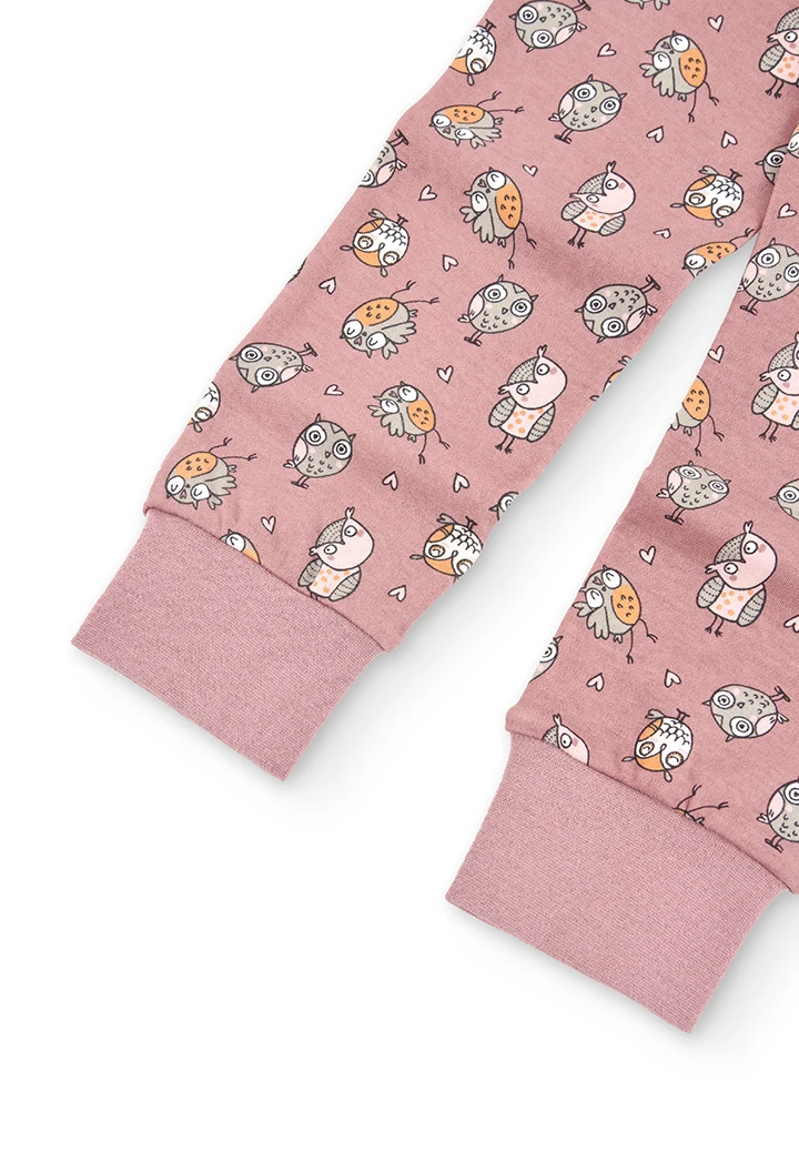 Pyjama "hibou" pour fille