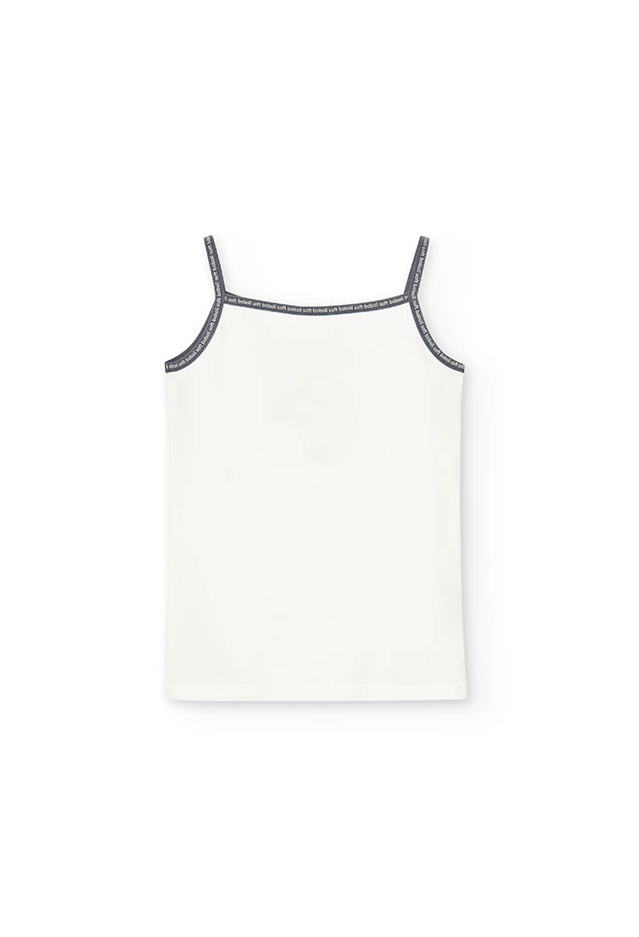 Pack de 2 t-Shirts à bretelles pour fille