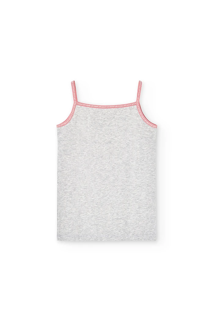 Pack de 2 t-Shirts à bretelles pour fille