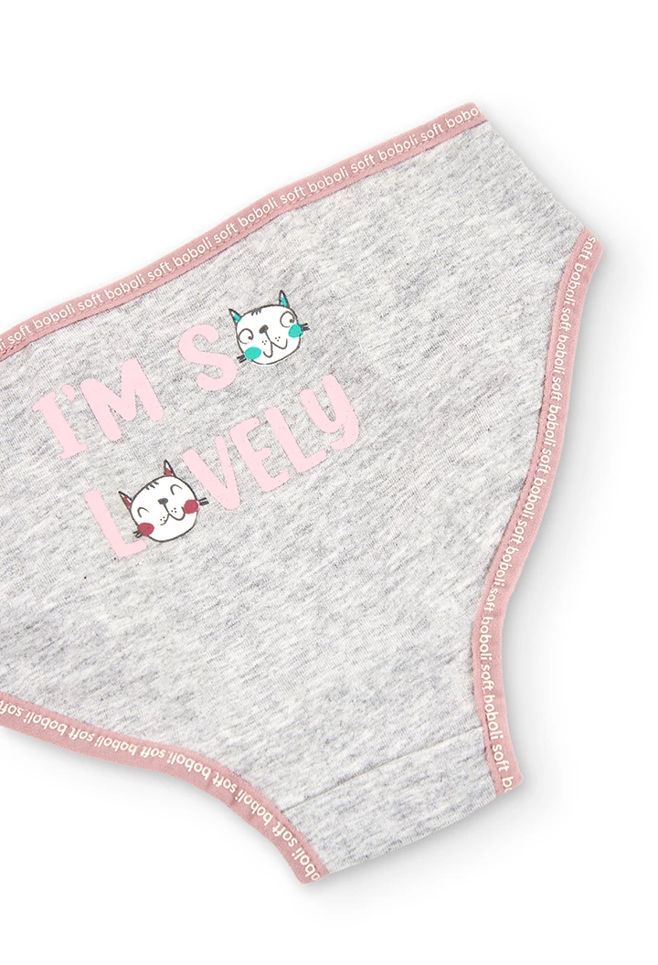 Pack de 3 culottes pour fille