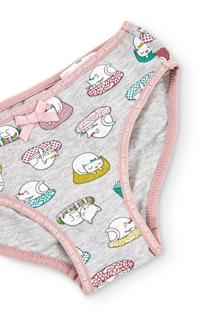 Pack de 3 culottes pour fille