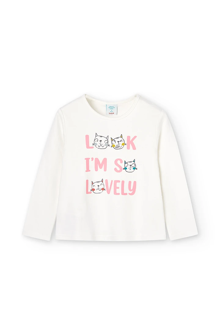 Pyjama bi matiere pour fille