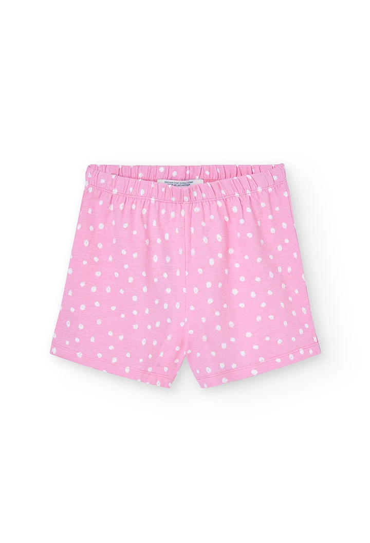 Pigiama jersey per ragazza - organico