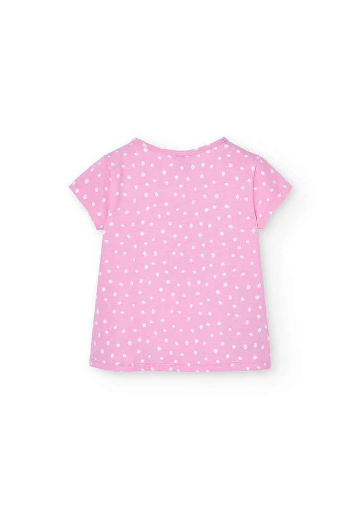 Pigiama jersey per ragazza - organico