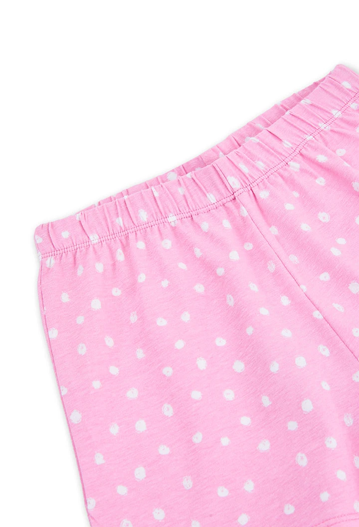 Pigiama jersey per ragazza - organico