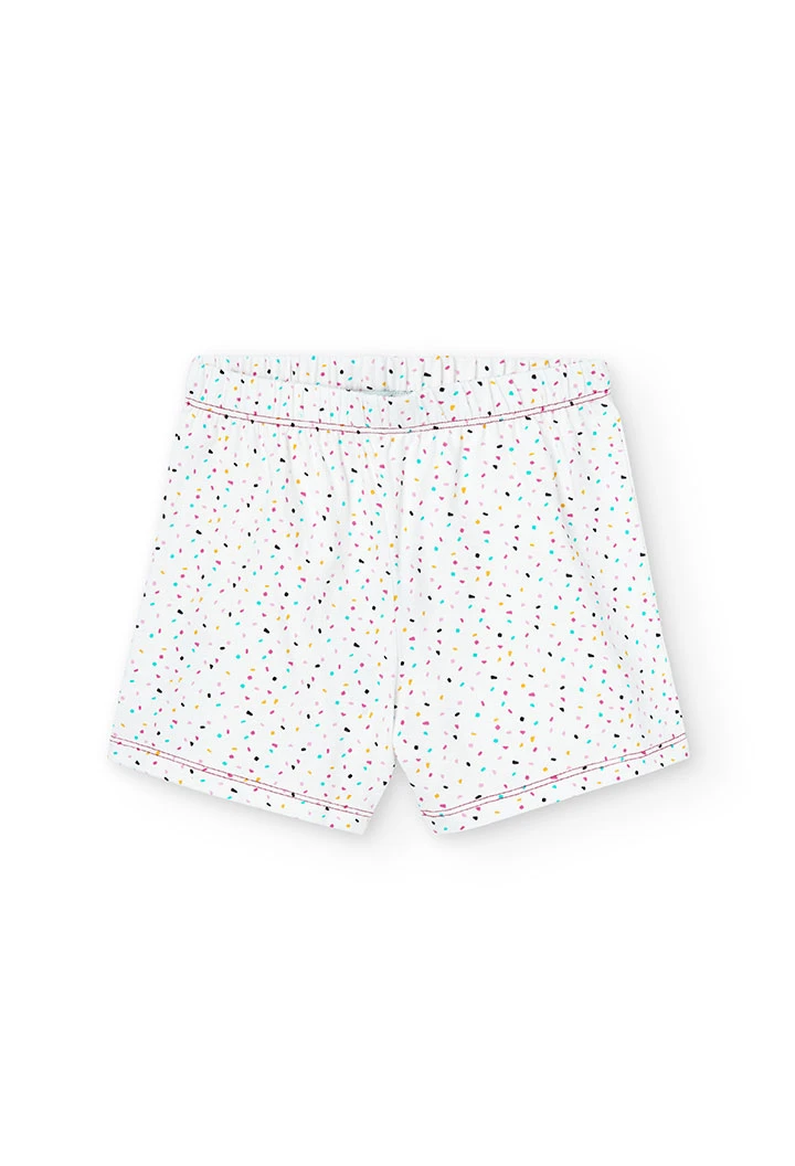 Pigiama punto elastico per ragazza - organico