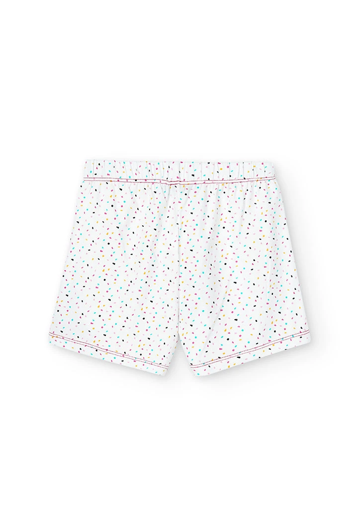 Pigiama punto elastico per ragazza - organico