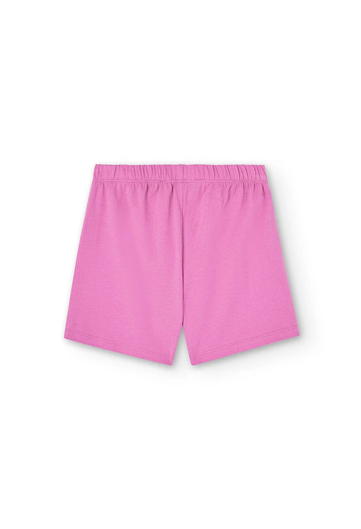 Pigiama punto elastico per ragazza - organico