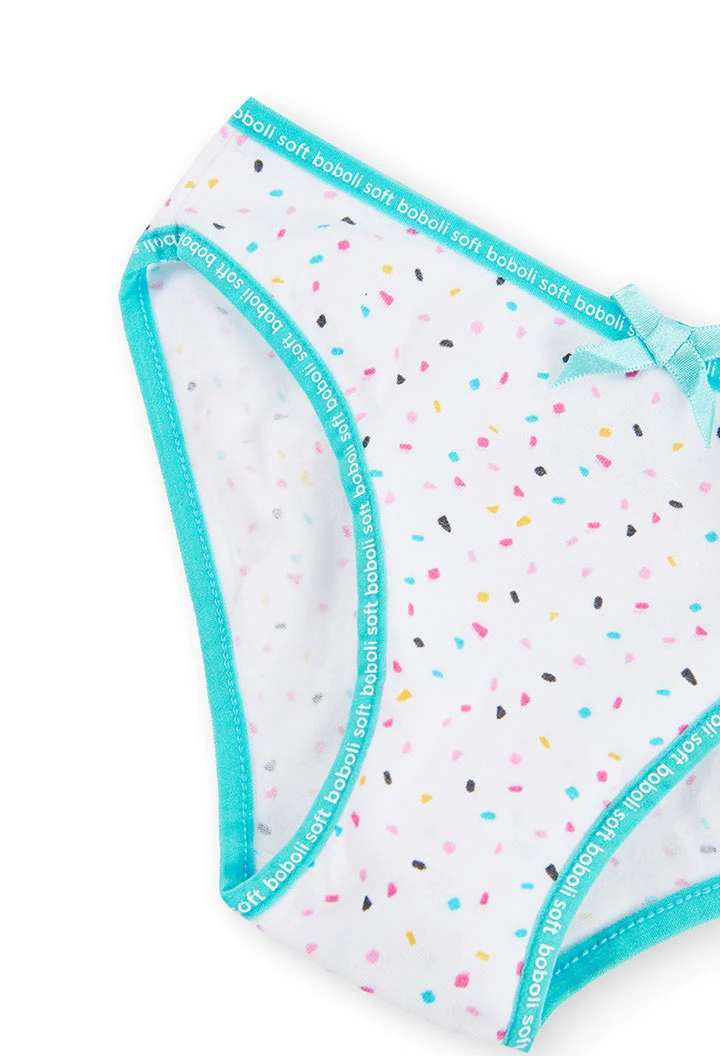Pack 3 slip per ragazza - organico