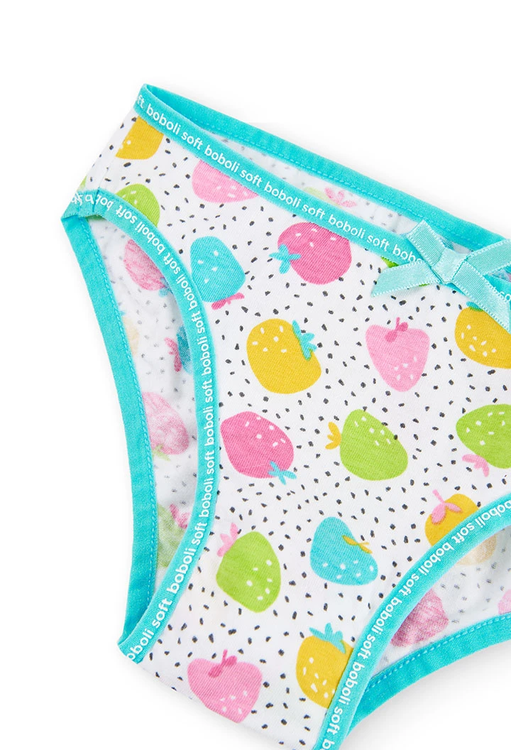 Pack 3 slip per ragazza - organico