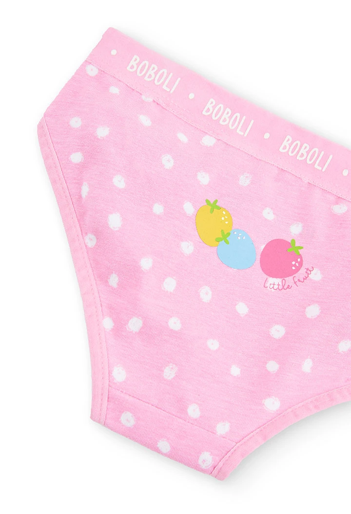 Pack 3 slip per ragazza - organico