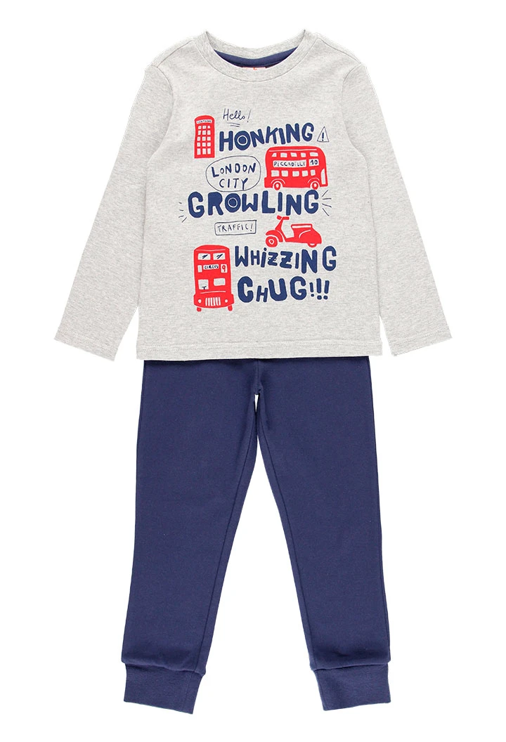 Pijama interlock de niño - orgánico