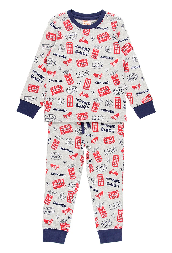 Pijama interlock de niño - orgánico