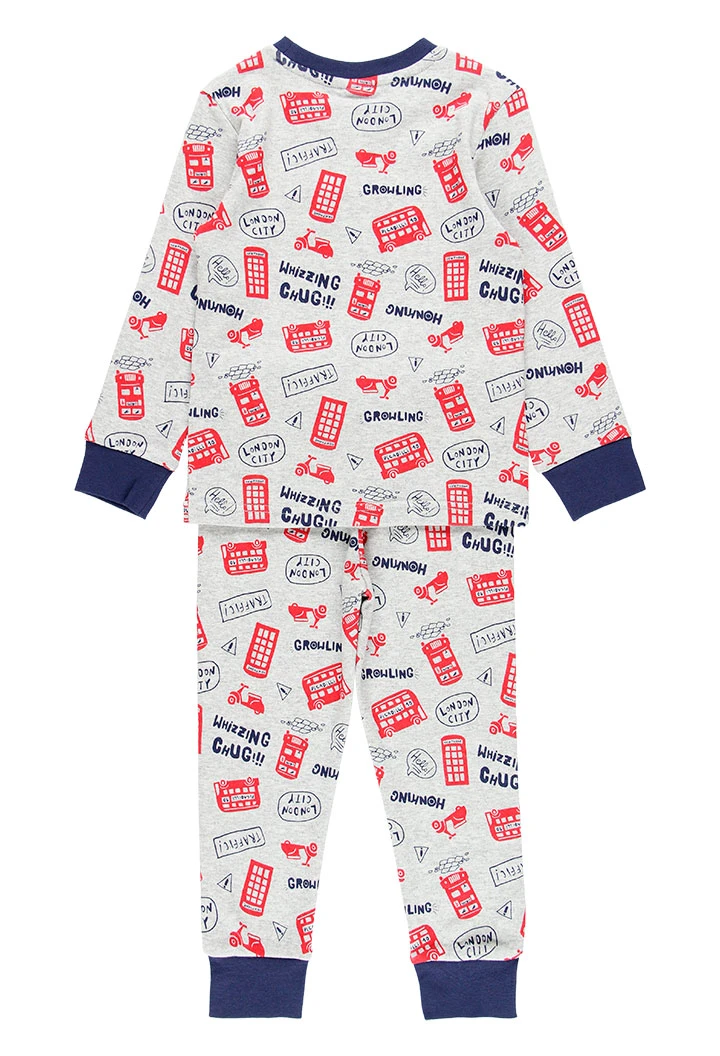Pijama interlock de niño - orgánico