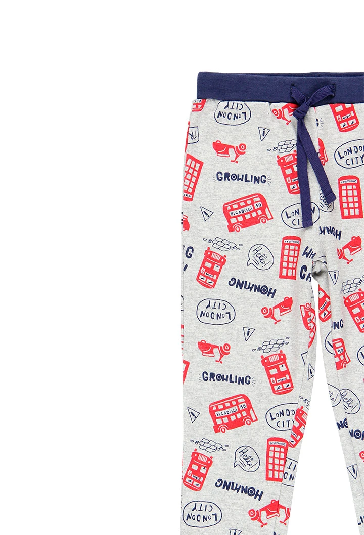 Pijama interlock de niño - orgánico