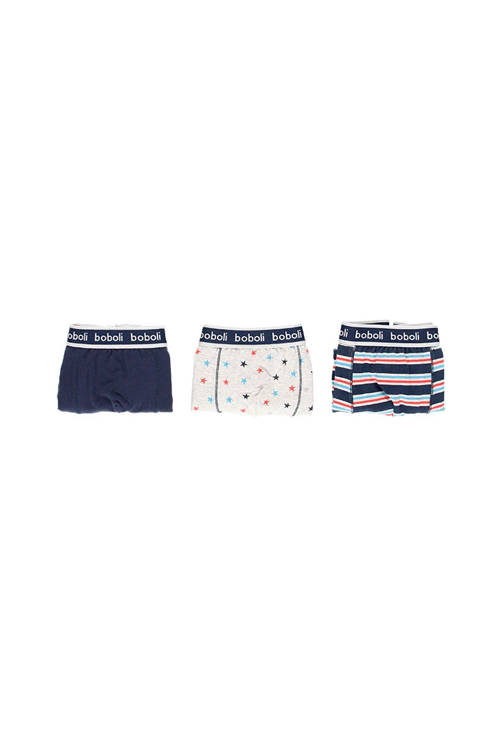 Pack de 3 boxers pour garçon