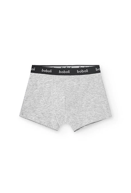 Pack 3 boxers de nen en gris