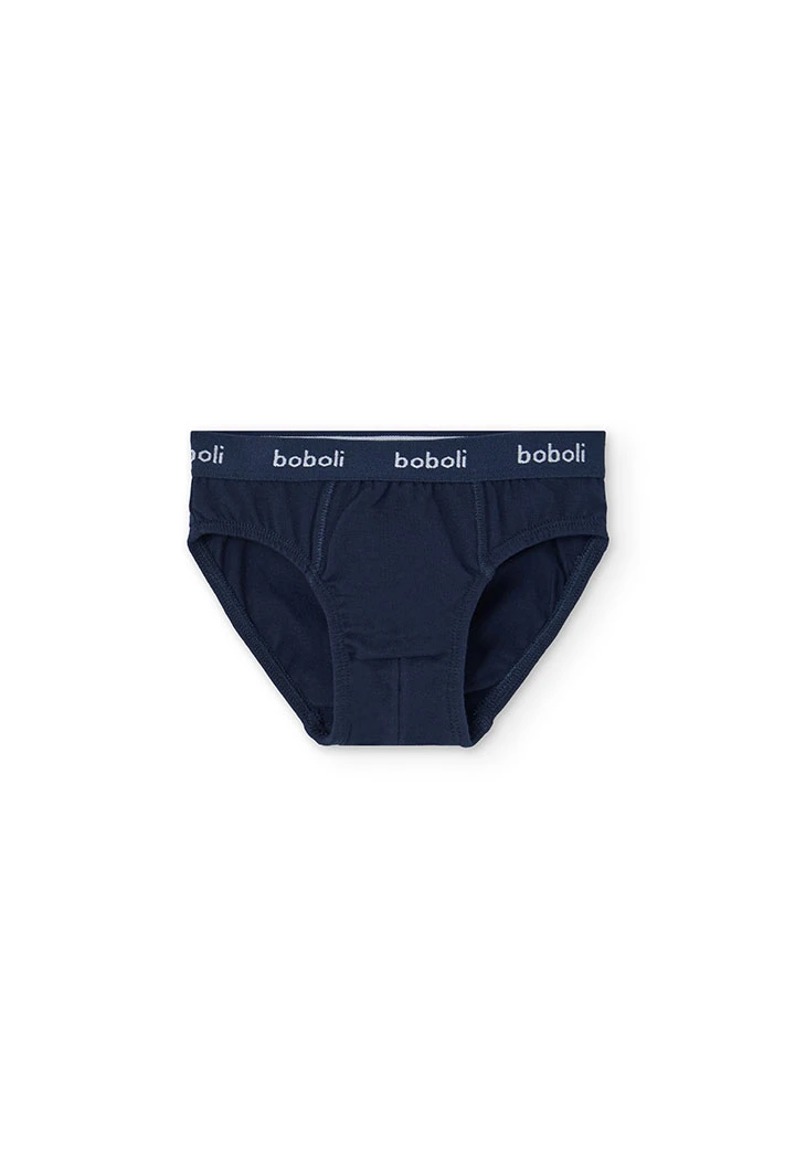 Pack de cuecas de malha para menino em amarelo