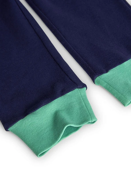 Bedruckter Jungenpyjama