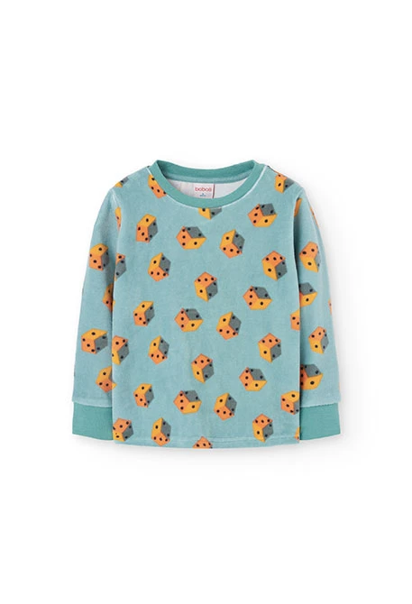 Pijama nen vellut verd daus