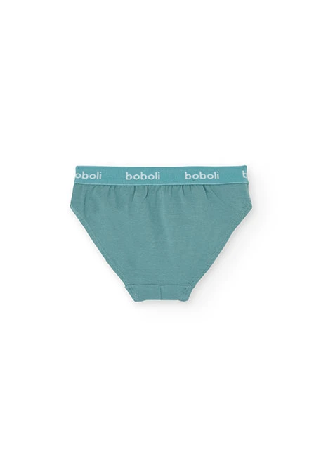 Blau gestreifte Boxershorts mit Würfeln
