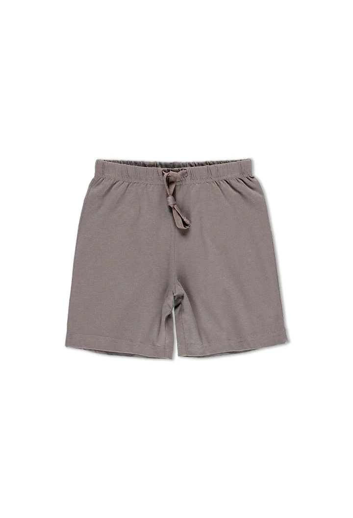Pyjama en tricot à rayures pour garçon