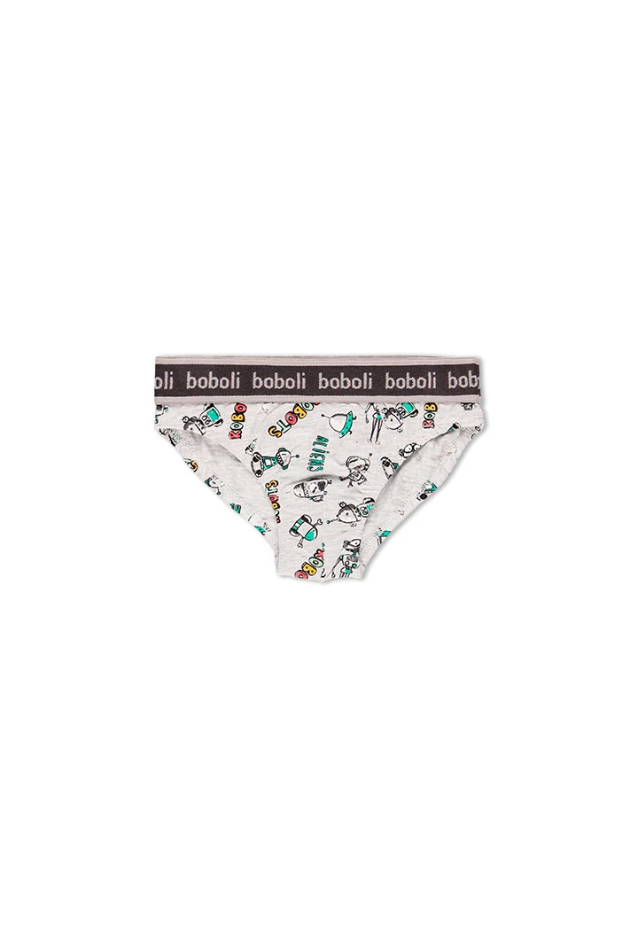 Pack de 3 slips maille pour garçon