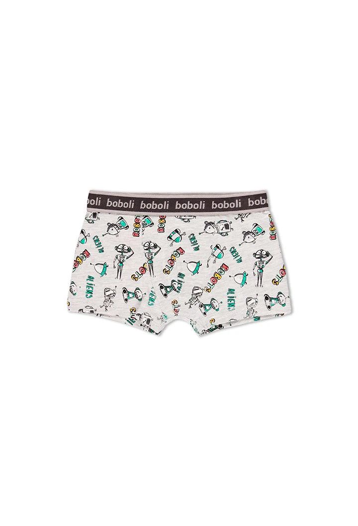 Pack de 3 boxers maille pour garçon