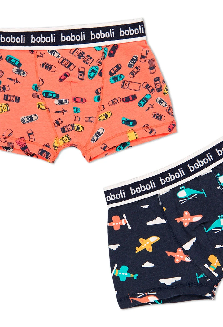 Pack de 3 boxers maille pour garçon