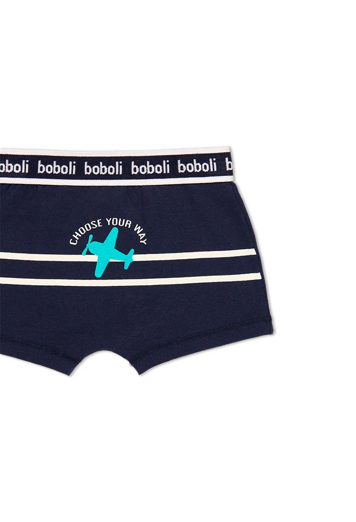 Pack de 3 boxers maille pour garçon