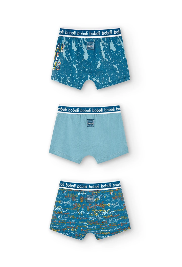 Pack de 3 boxers pour garçon