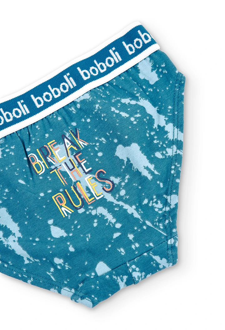 Pack de 3 slips pour garçon
