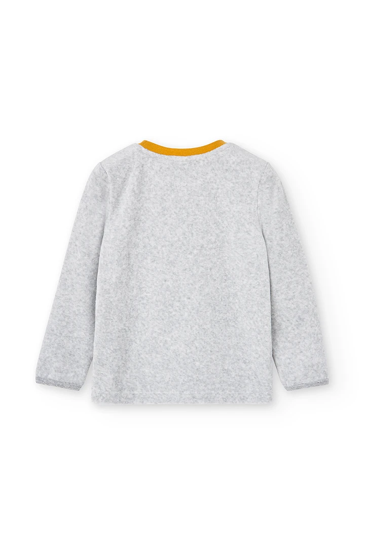 Pyjama en velours "ours" pour garçon