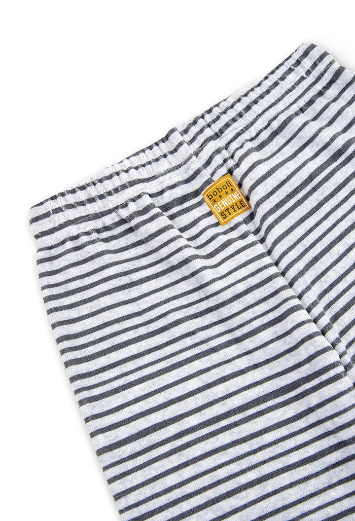 Pyjama en velours "ours" pour garçon