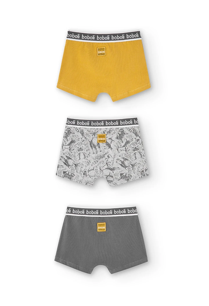 Pack de 3 boxers pour garçon
