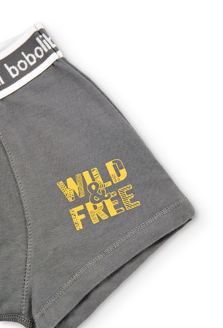 Pack de 3 boxers pour garçon