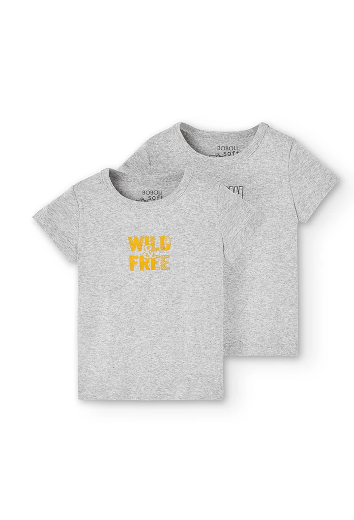 Pack de 2 t-Shirts pour garçon