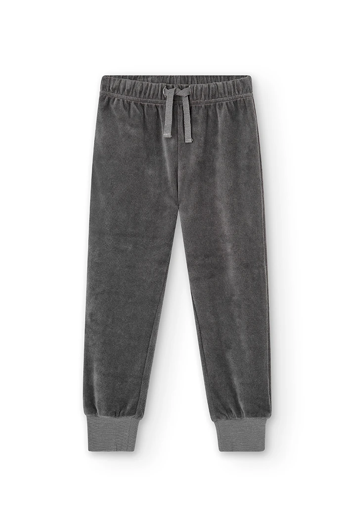 Pyjama en velours "renard" pour garçon