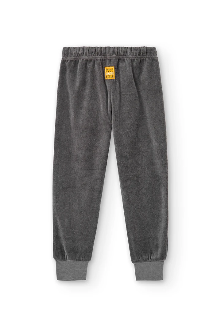 Pyjama en velours "renard" pour garçon