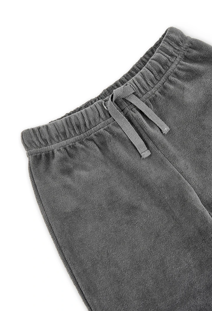 Pyjama en velours "renard" pour garçon