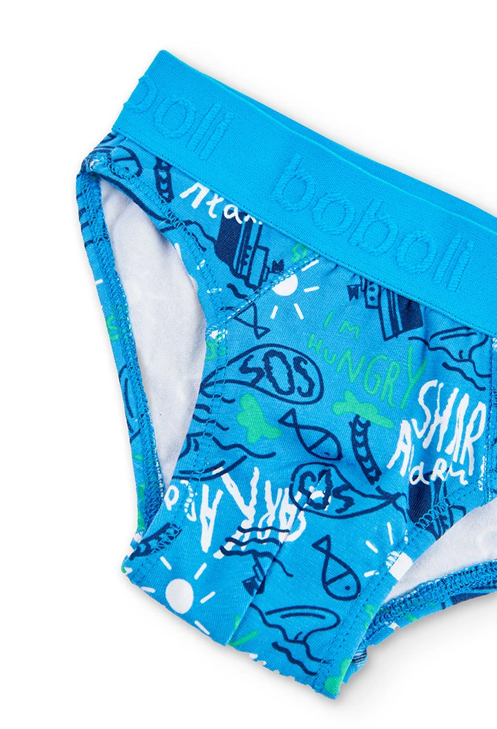 Pack 3 slips für junge - organic