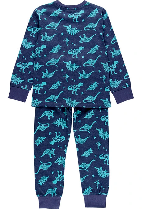 Pijama für Jungen de color grün