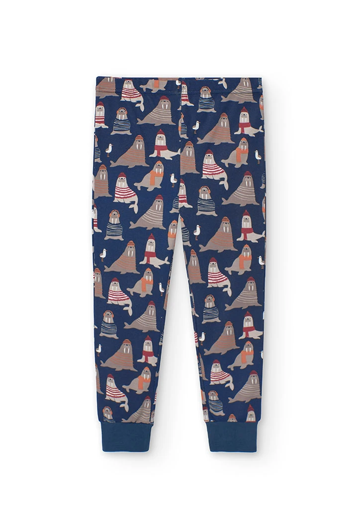 Pyjama pour enfant avec imprimé animaux