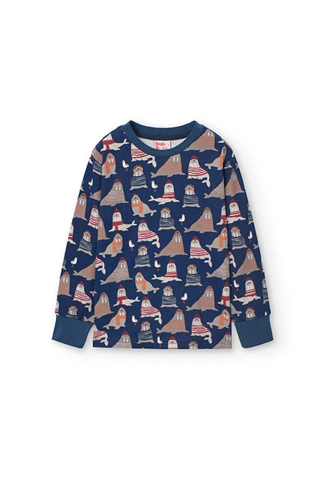 Pyjama pour enfant avec imprimé animaux